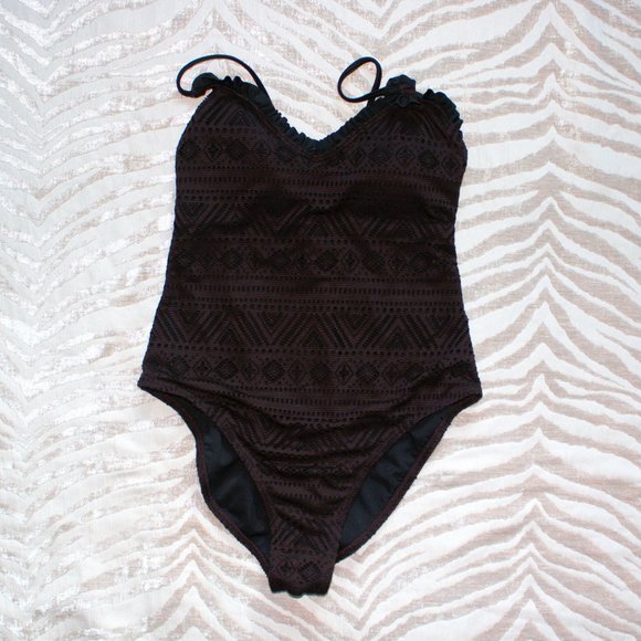 SO Other - SO | Black Laced One Piece Swimsuit